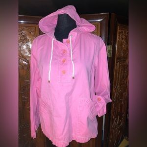 Lilly Pulitzer light weight pullover hoodie